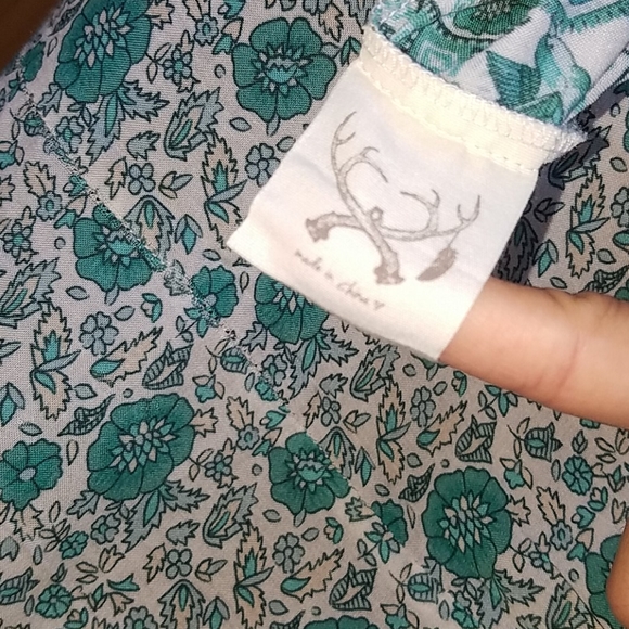 Rare spell designs kombi folk gown sage XS dress - Picture 10 of 11